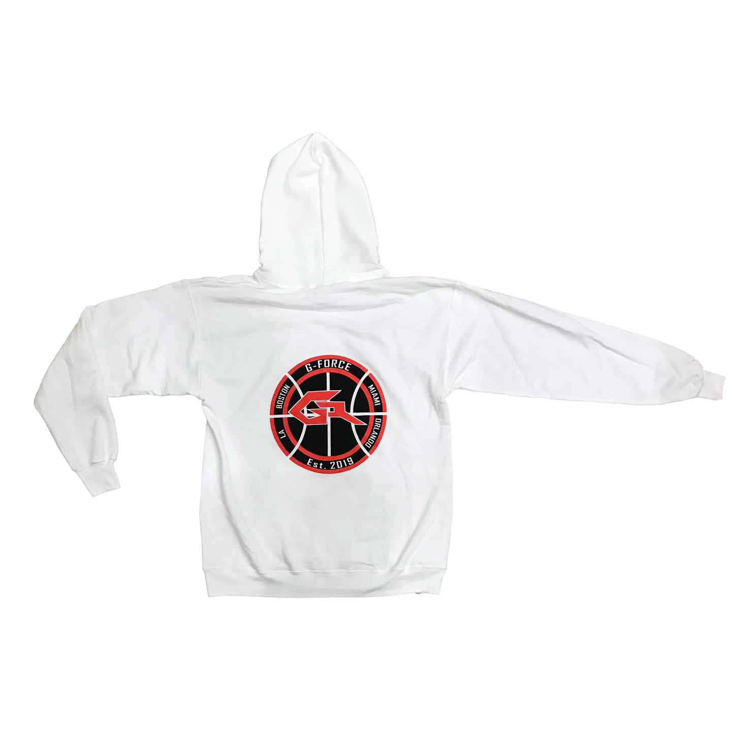 KMP BRed Hoodie #10 White Pullover